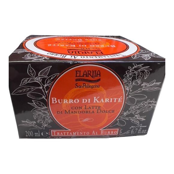 ELARTIA San Pellegrino ShEA BUTTER WITH SWEET ALMOND MIlK TREATMENT BUTTER 200ml - Picture 3 of 4